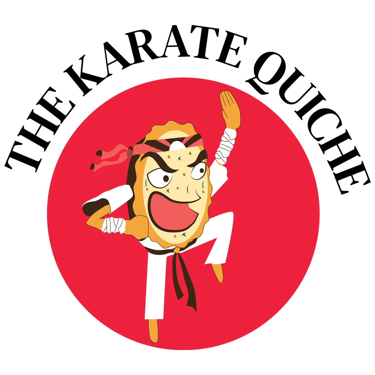 Movie The Food™ "The Karate Quiche" Long Sleeve T-Shirt