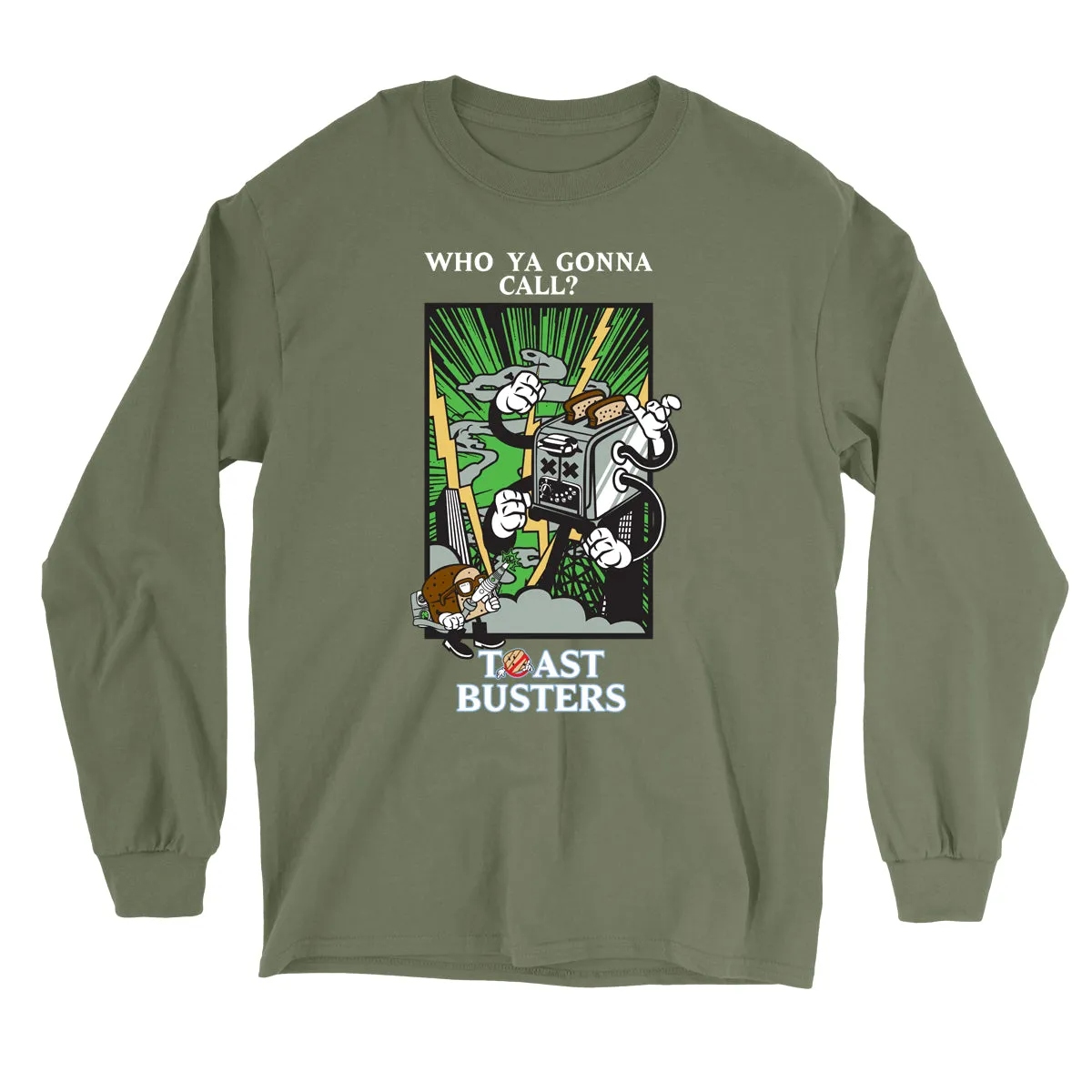 Movie The Food™ "Toastbusters" Long Sleeve T-Shirt