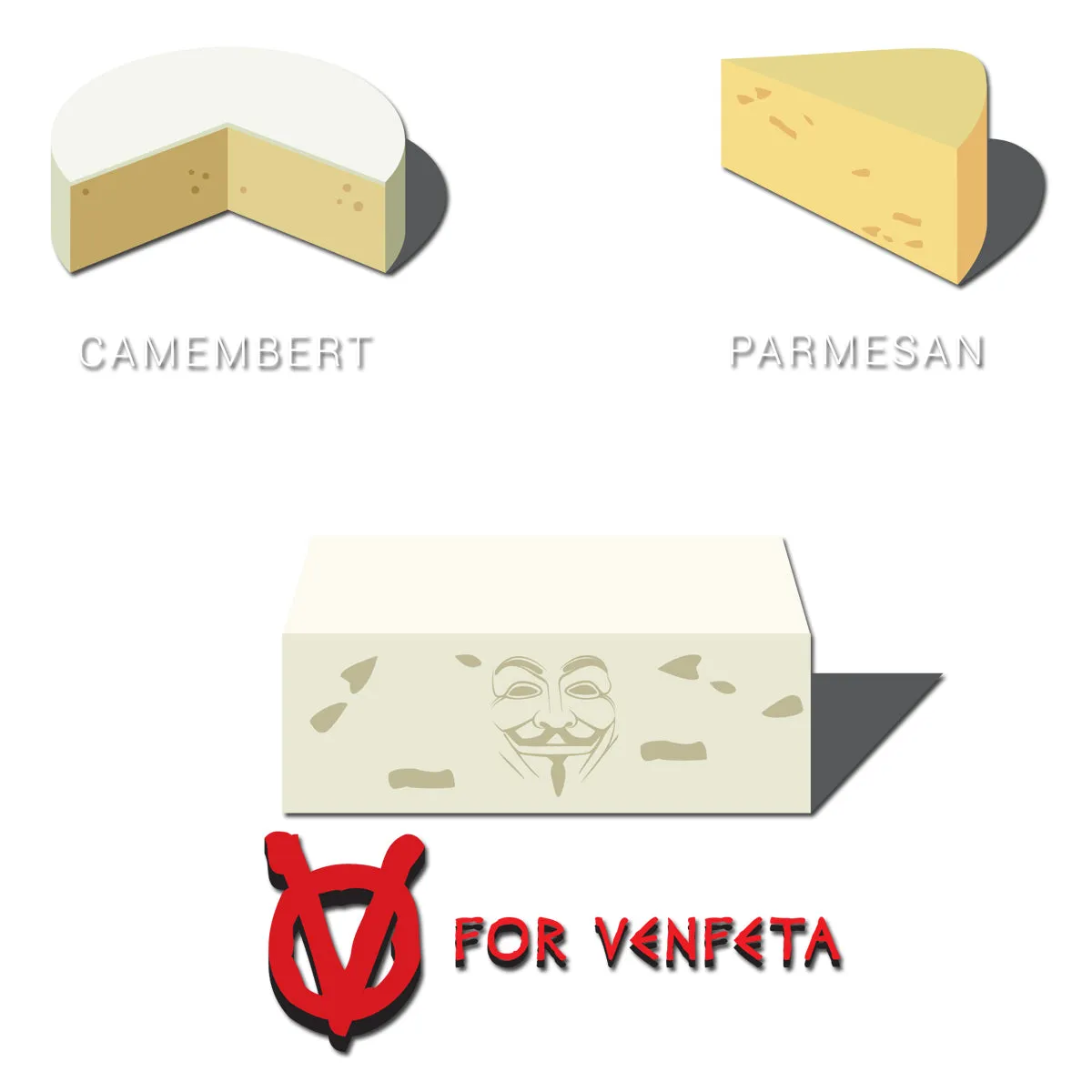 Movie The Food™ "V For Venfeta" Long Sleeve T-Shirt