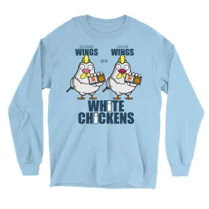 Movie The Food™ "White Chickens" Long Sleeve T-Shirt