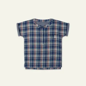 Multicoloured Check Print T-Shirt