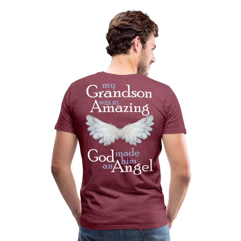 My Grandson Was So Amazing Men's Premium T-Shirt (CK1489)