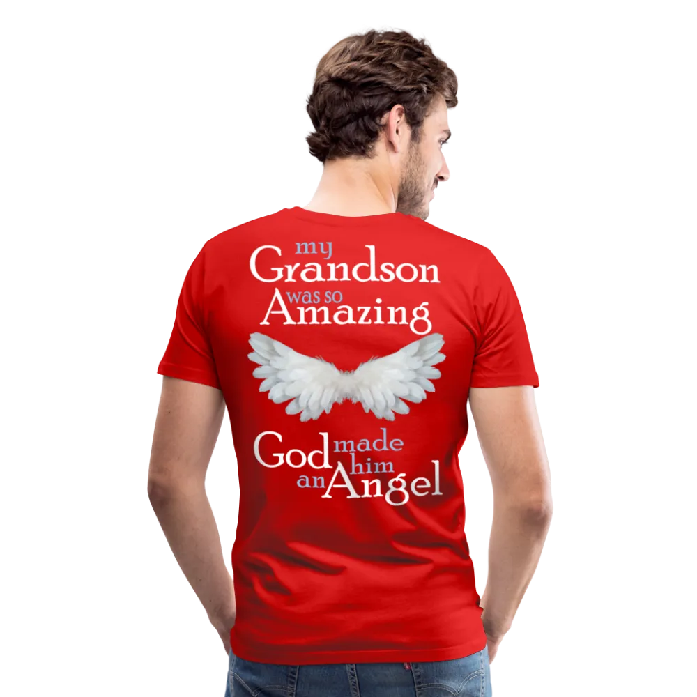 My Grandson Was So Amazing Men's Premium T-Shirt (CK1489)