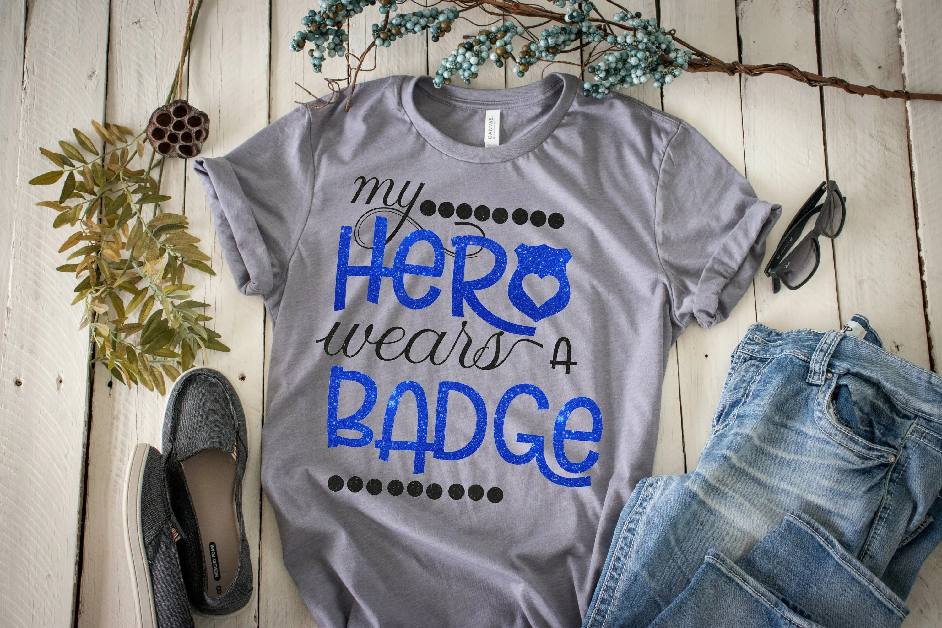 My hero wears a Badge