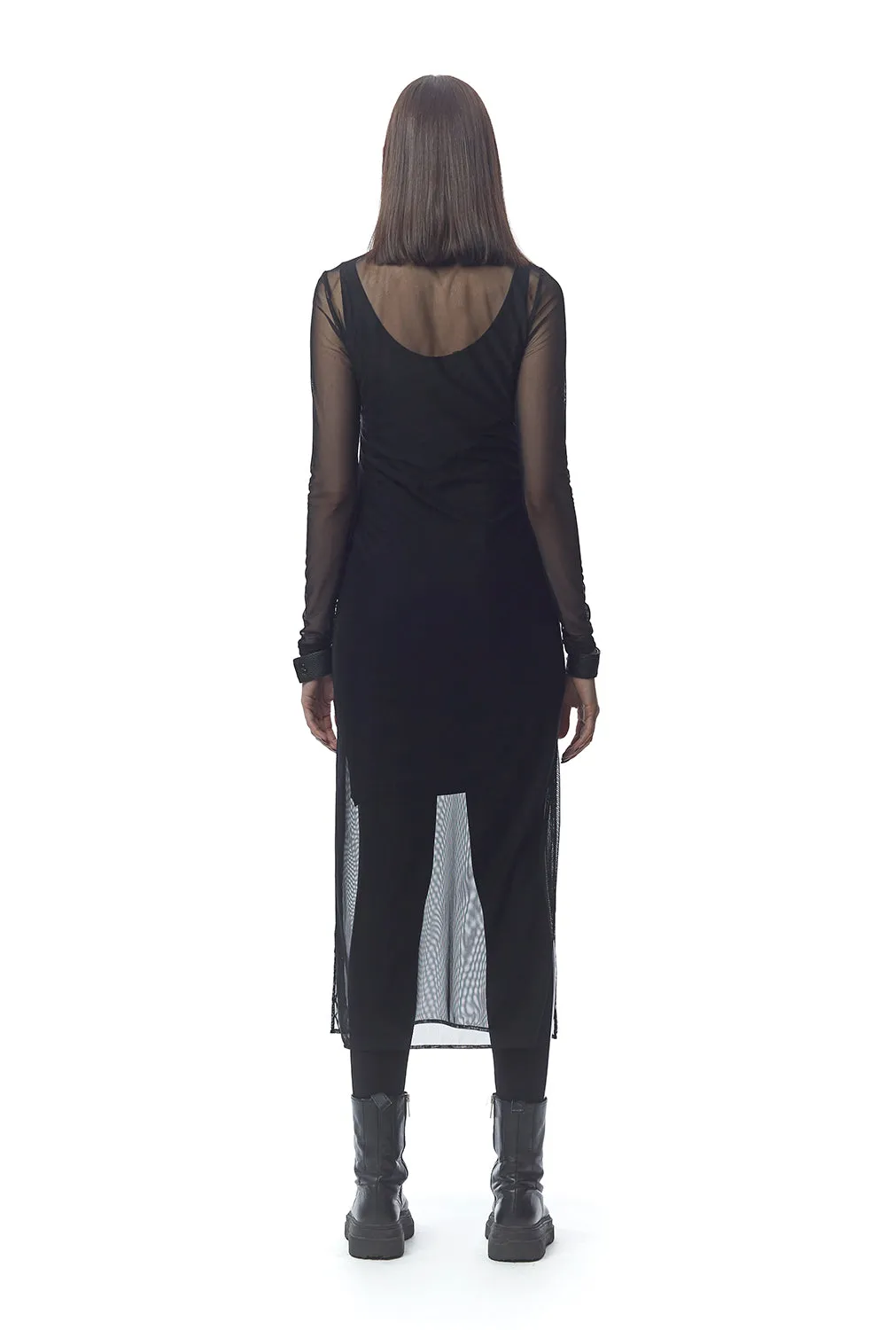 Napoli Long Mesh Dress