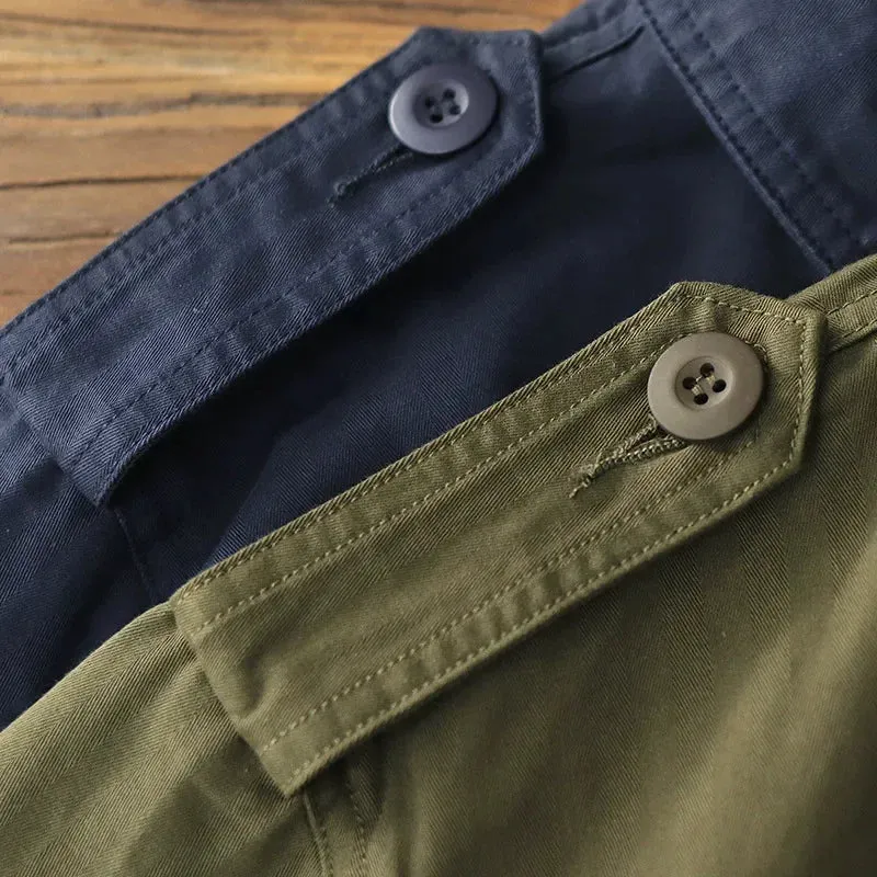 New Men Elegant Standard Outer Wear Long Sleeve Youth Trendy Artistic Casual Loose Fit Jacket