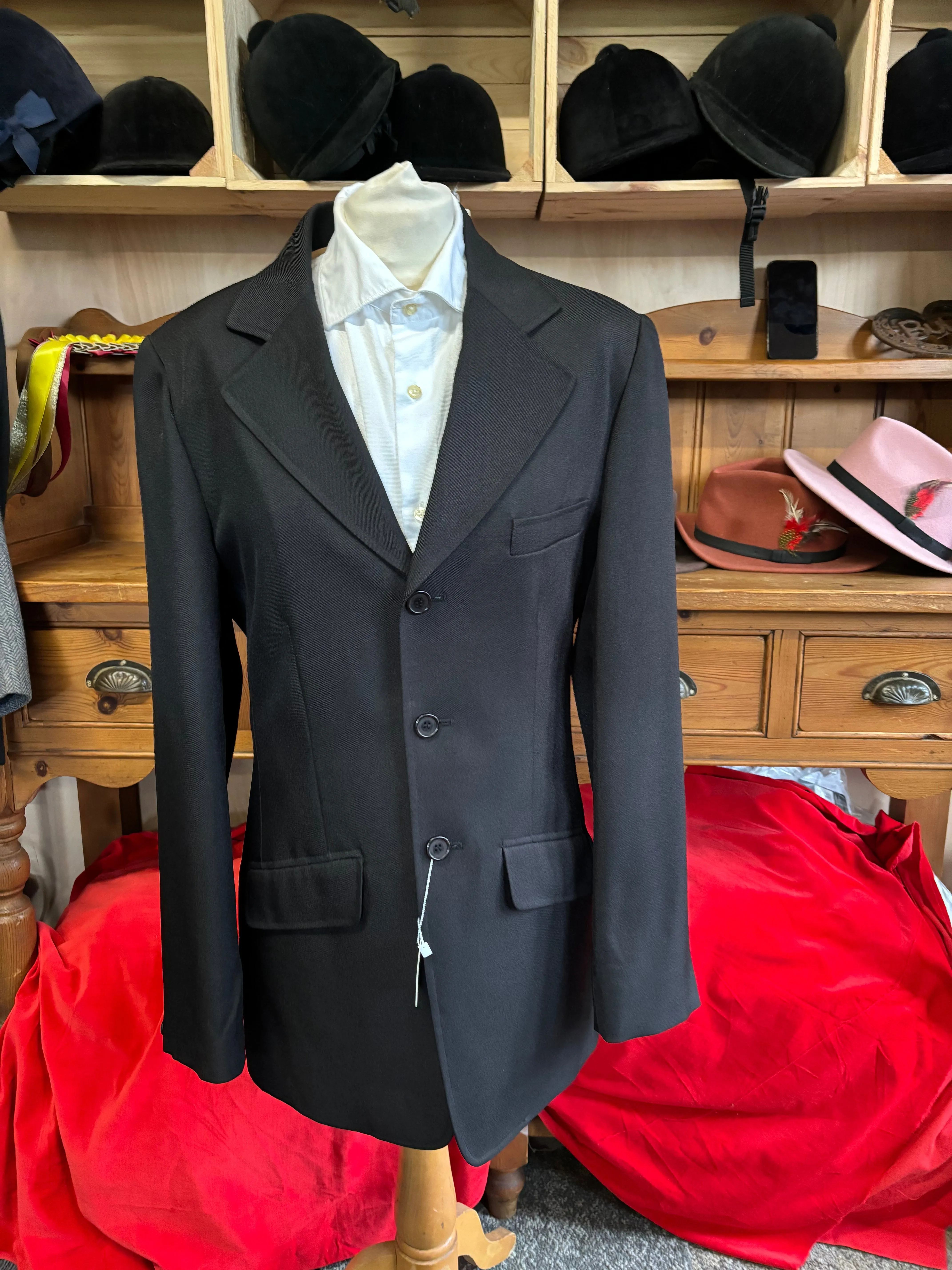New Shires men’s black 36” shoe jacket FREE POSTAGE🔵