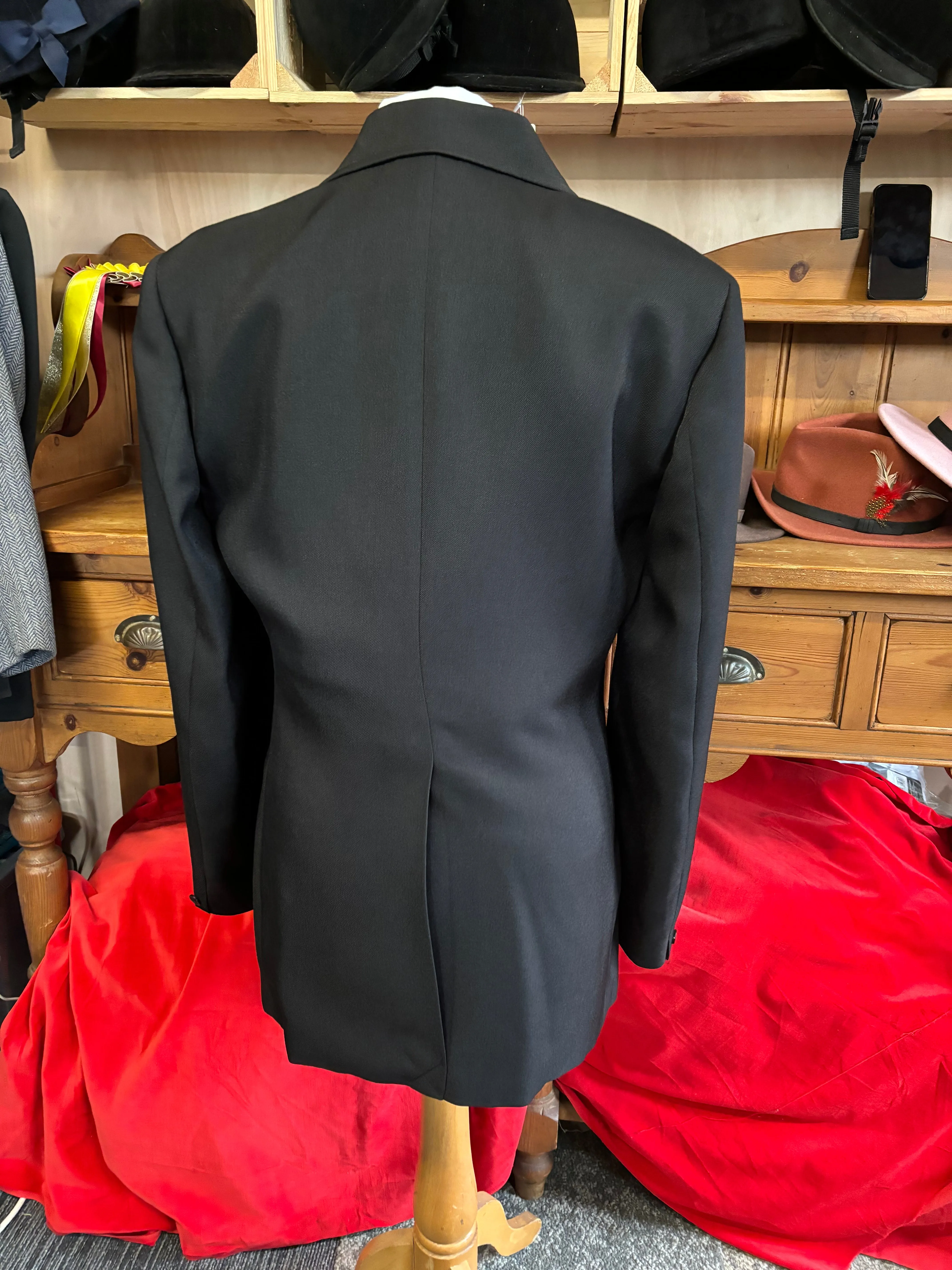 New Shires men’s black 36” shoe jacket FREE POSTAGE🔵