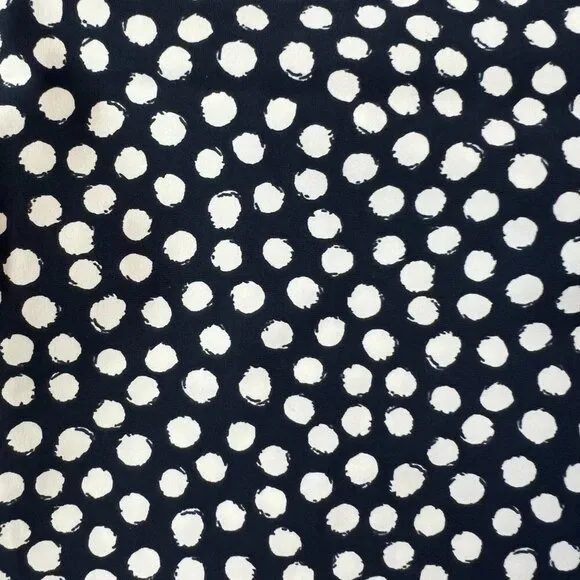 NEW Spanx Sunshine Shorts Navy Painted Dot- golf