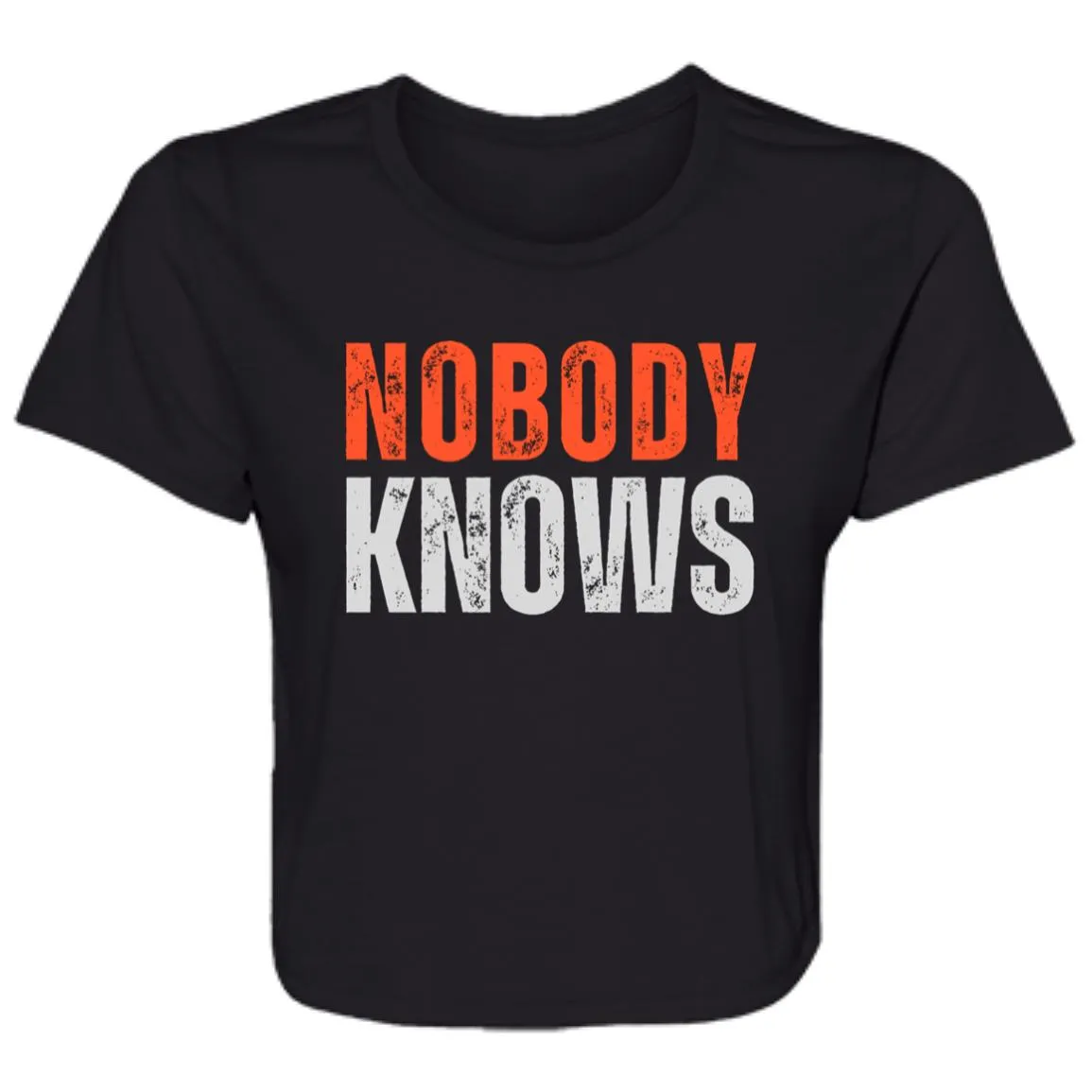Nobody Knows Cropped Tee