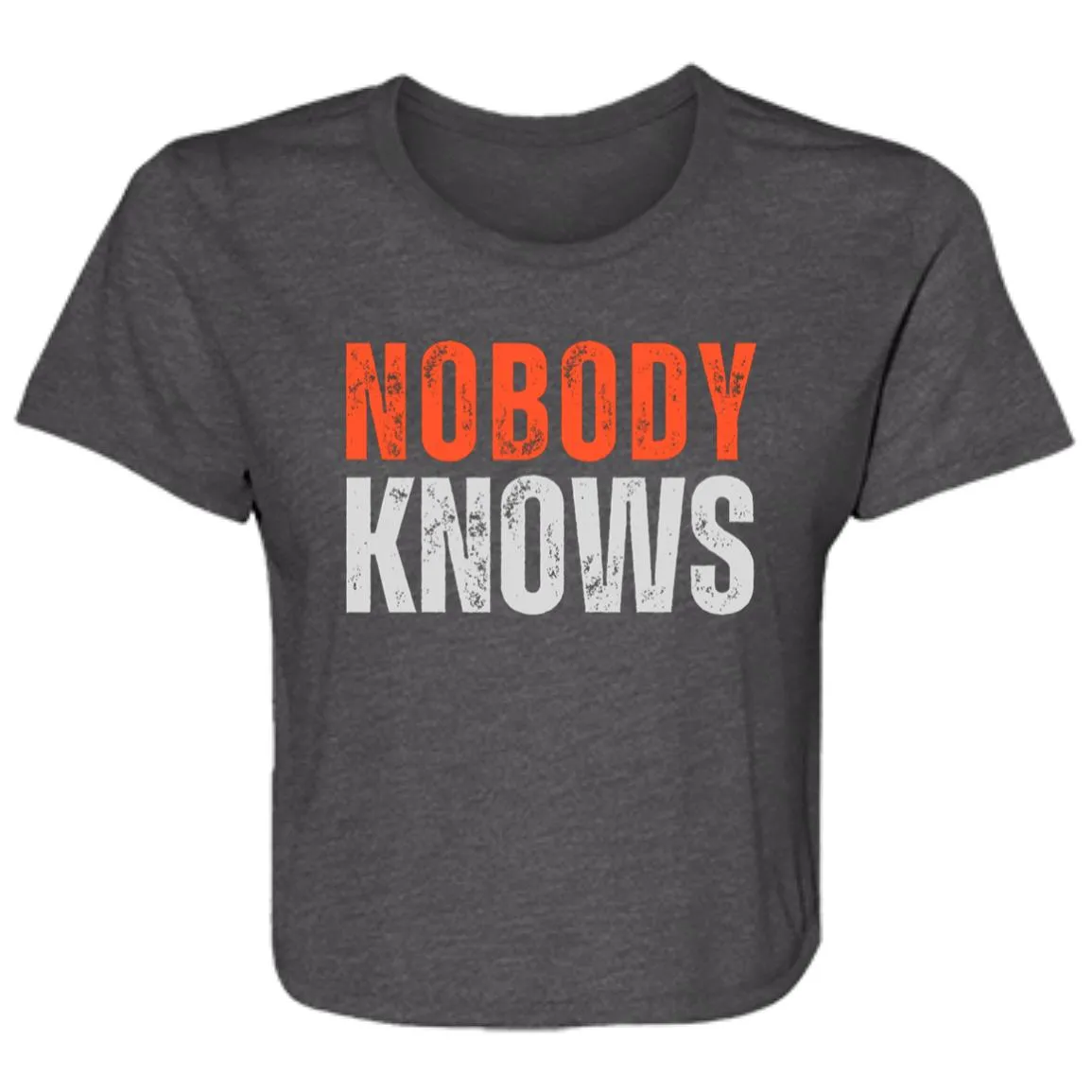 Nobody Knows Cropped Tee