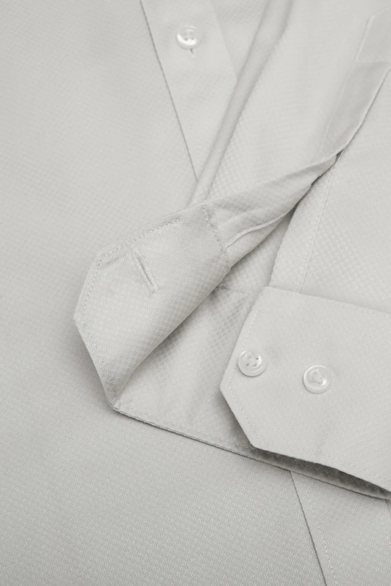 Non-Iron Cotton Stretch Smart Fit Texture Shirt