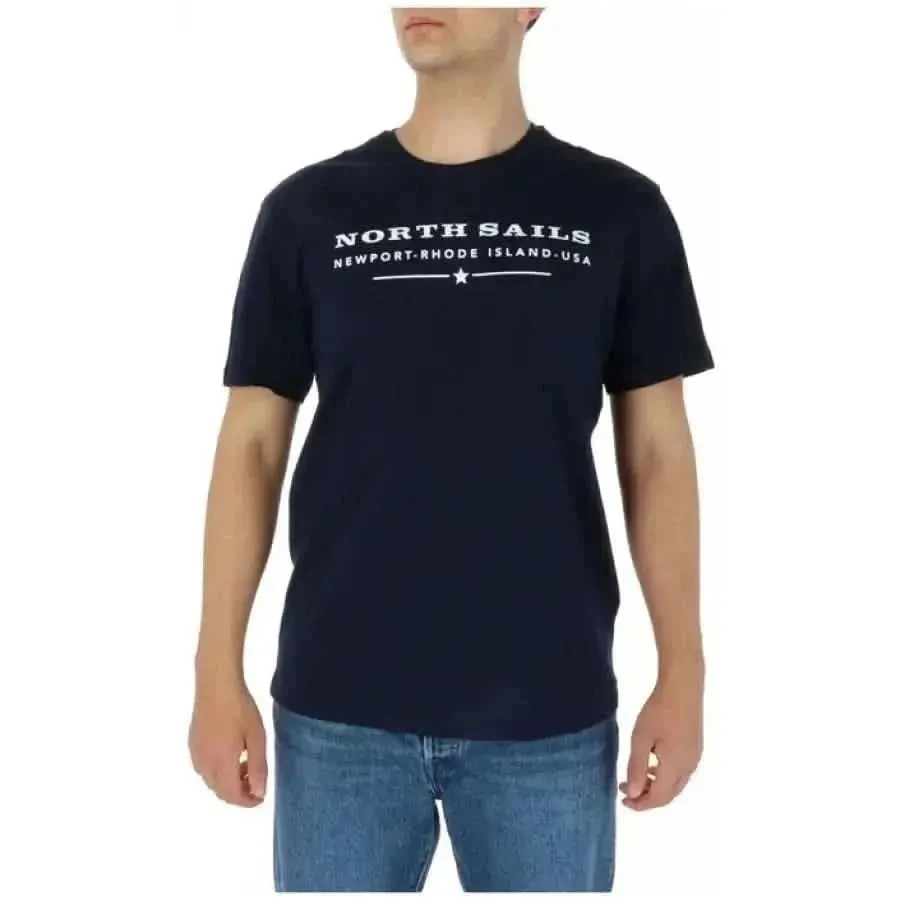 North Sails Men's T-Shirt for Spring and Summer