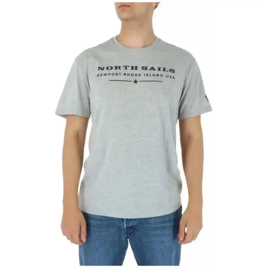 North Sails Men's T-Shirt for Spring and Summer