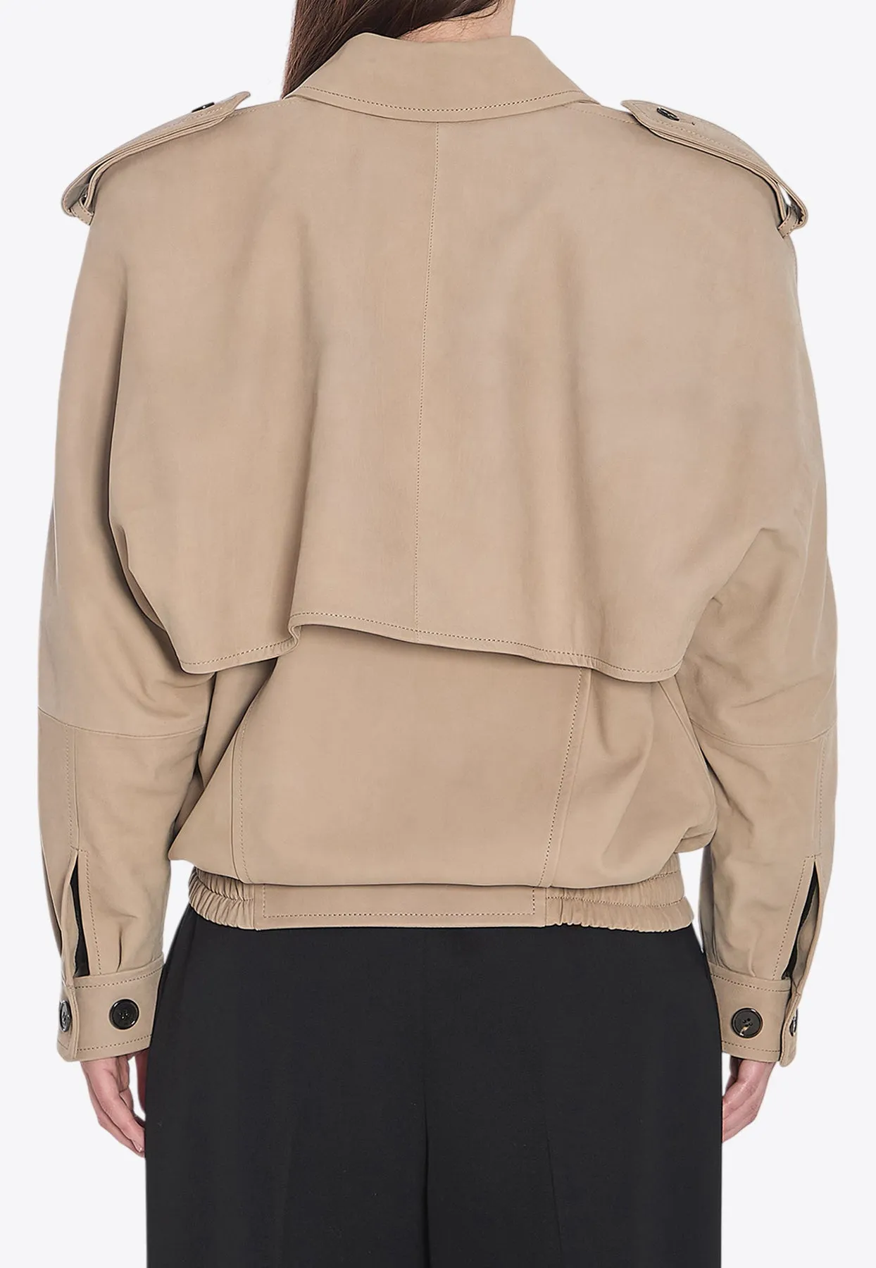 Nubuck Bomber Jacket