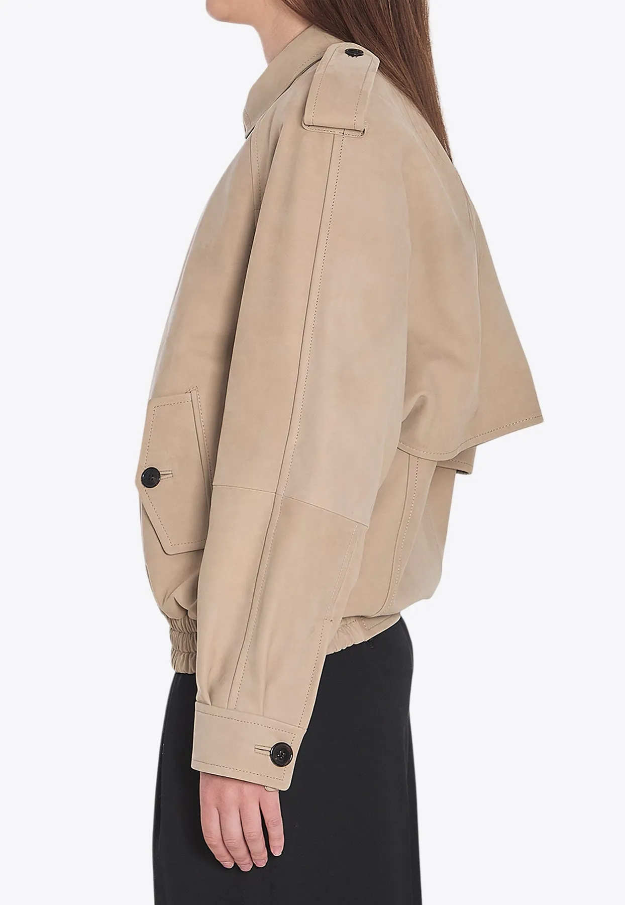 Nubuck Bomber Jacket
