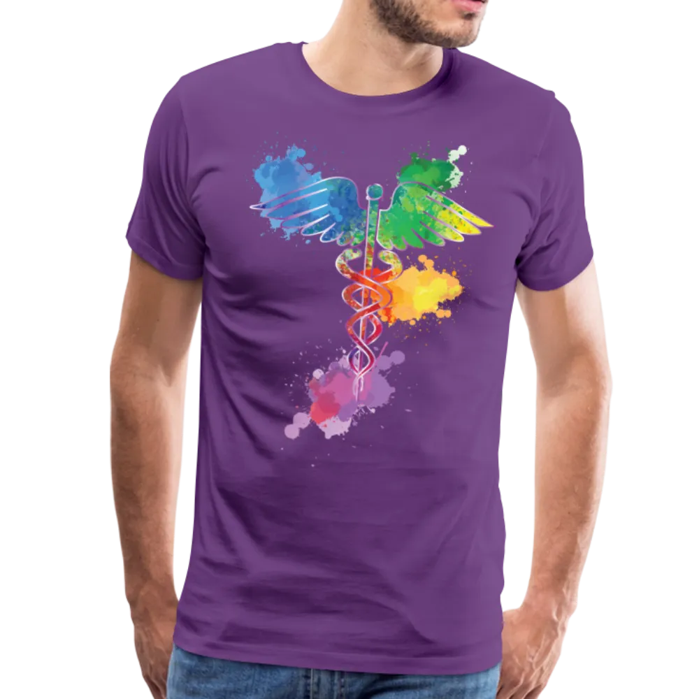 Nurse Caduceus  Unisex/Men's Premium T-Shirt (CK1678)