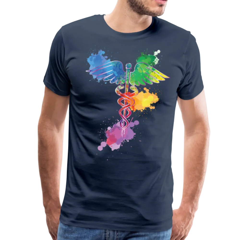 Nurse Caduceus  Unisex/Men's Premium T-Shirt (CK1678)