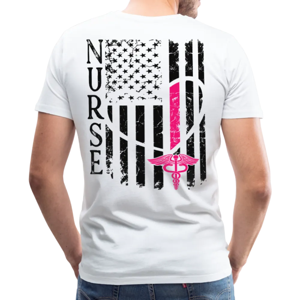 Nurse Flag Men's Premium T-Shirt CK1213 updated