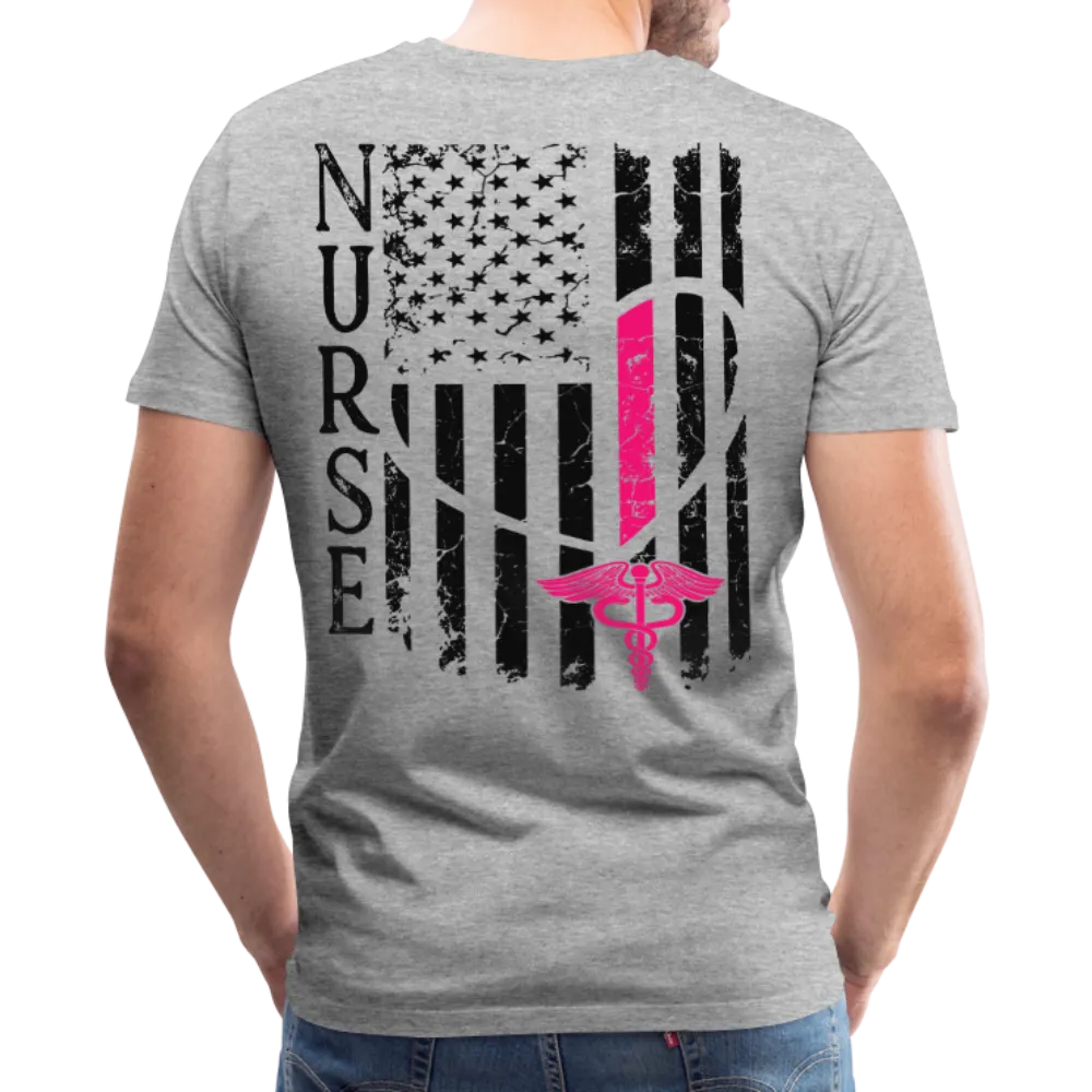 Nurse Flag Men's Premium T-Shirt CK1213 updated