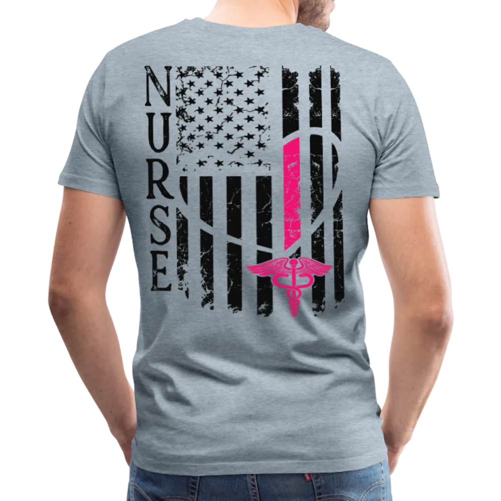 Nurse Flag Men's Premium T-Shirt CK1213 updated