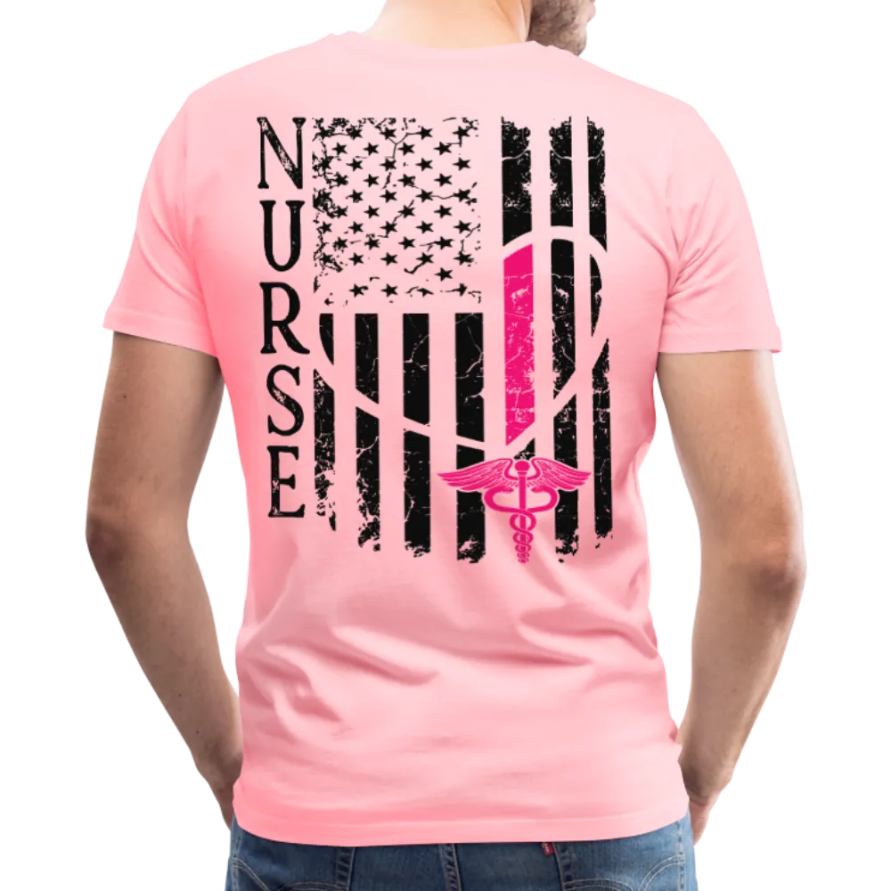Nurse Flag Men's Premium T-Shirt CK1213 updated