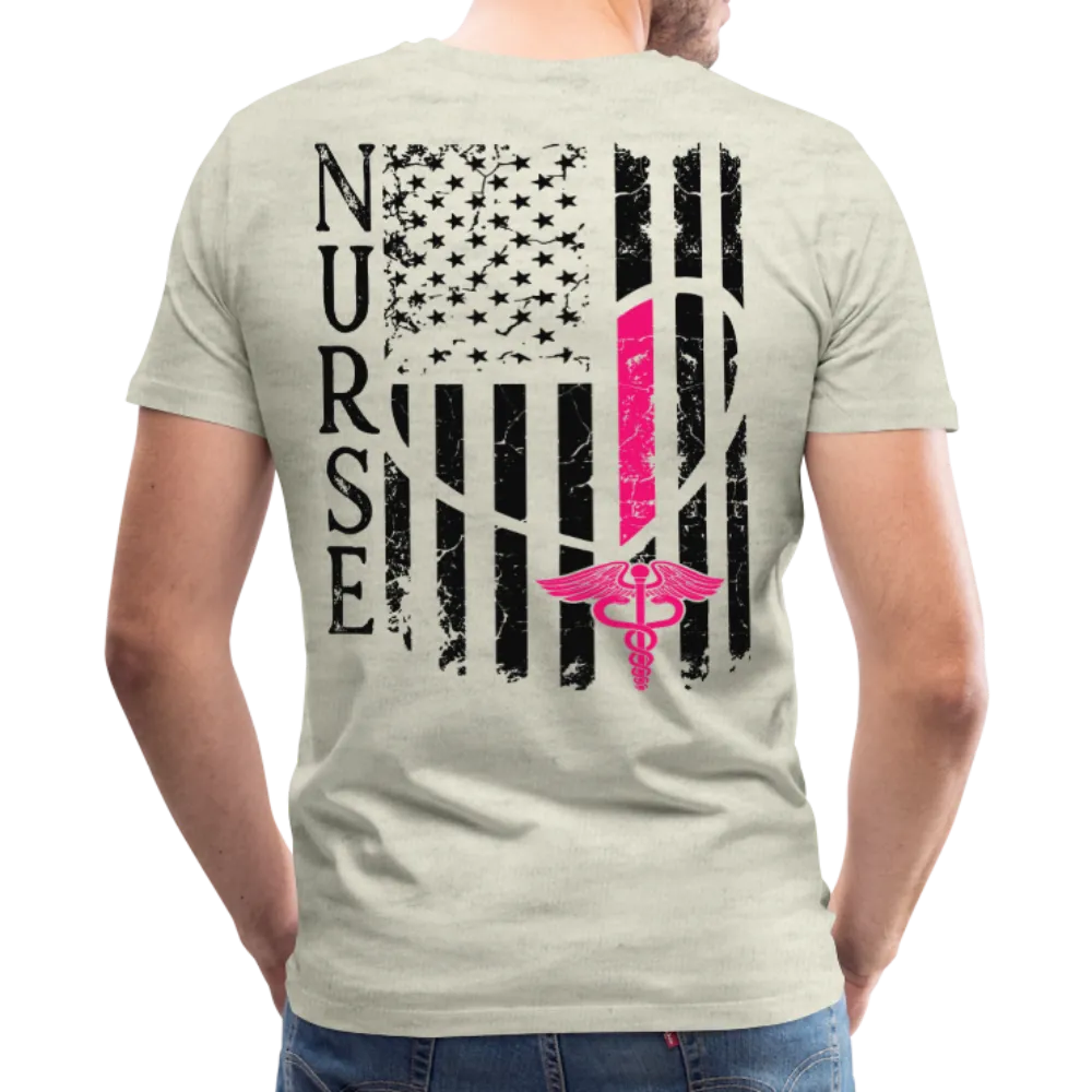 Nurse Flag Men's Premium T-Shirt CK1213 updated