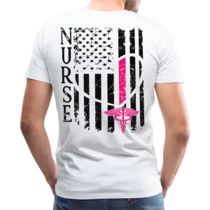 Nurse Flag Men's Premium T-Shirt CK1213 updated