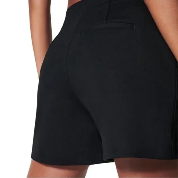 NWT Spanx the perfect A Line shorts black XL