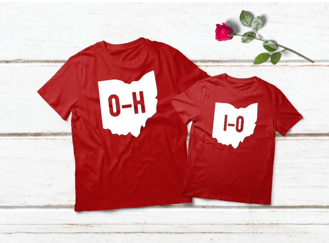 Ohio Father Son Matching Shirts