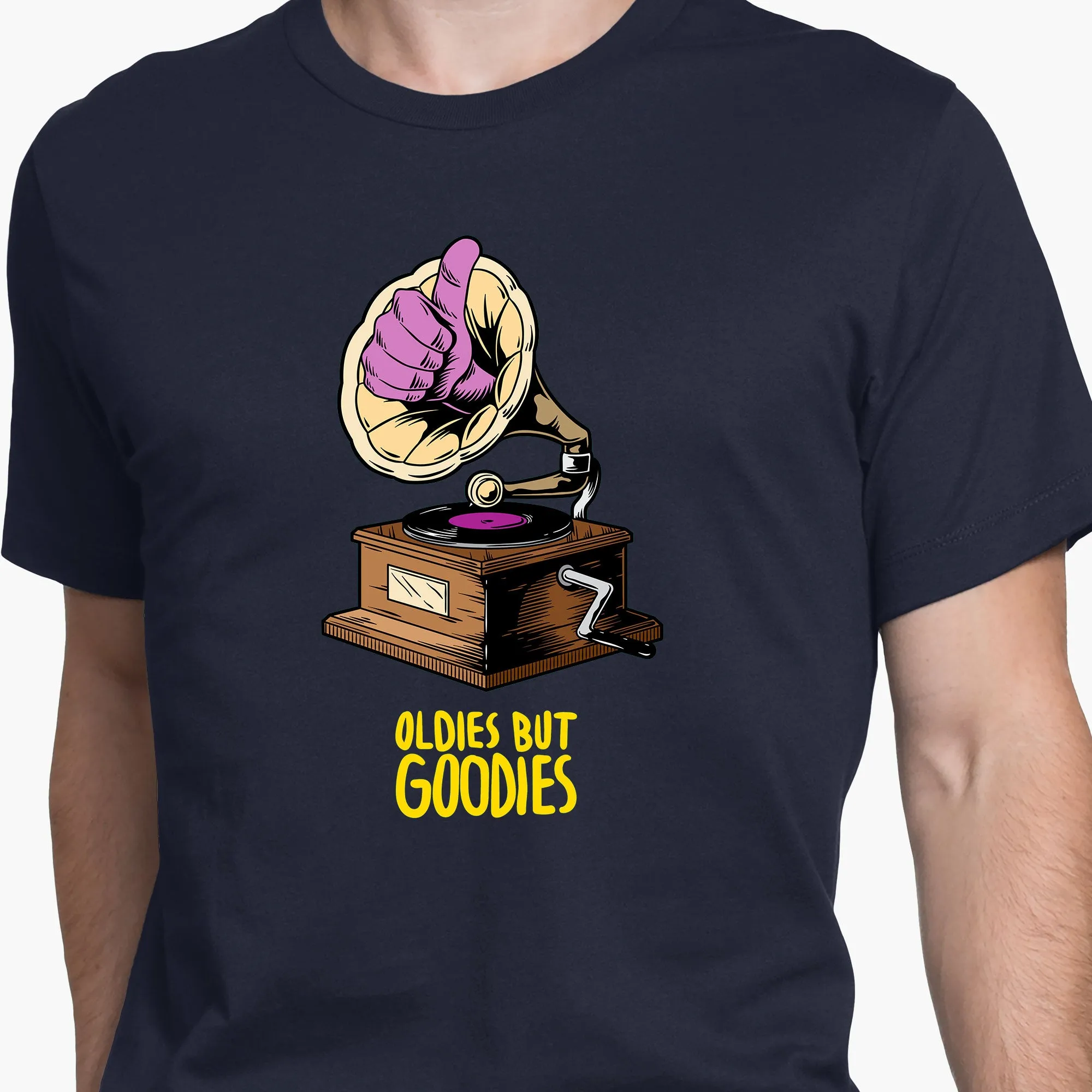 Oldies But Goodies Round-Neck Unisex-T-Shirt