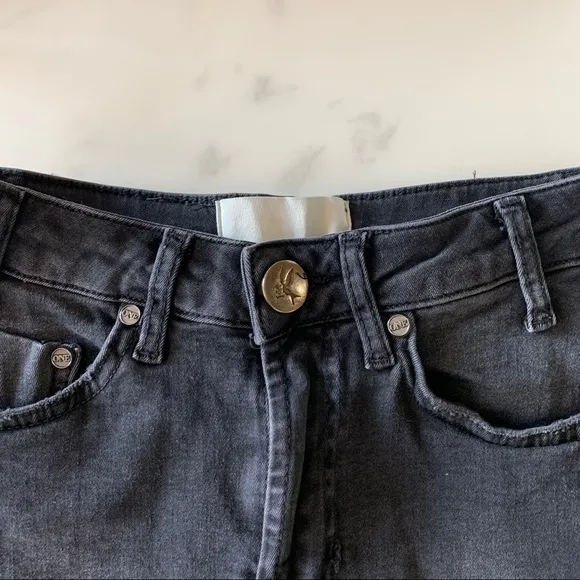 One Teaspoon Bonitas Black Swan High Waist
