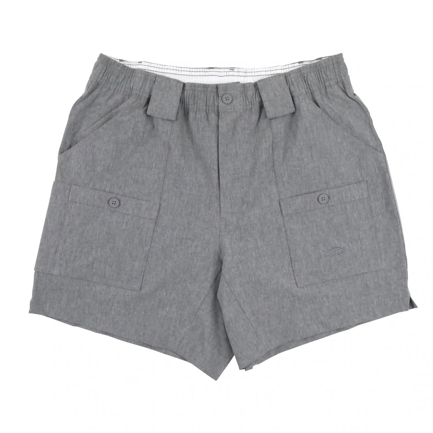 Original Stretch Fishing Shorts In Charcoal Heather