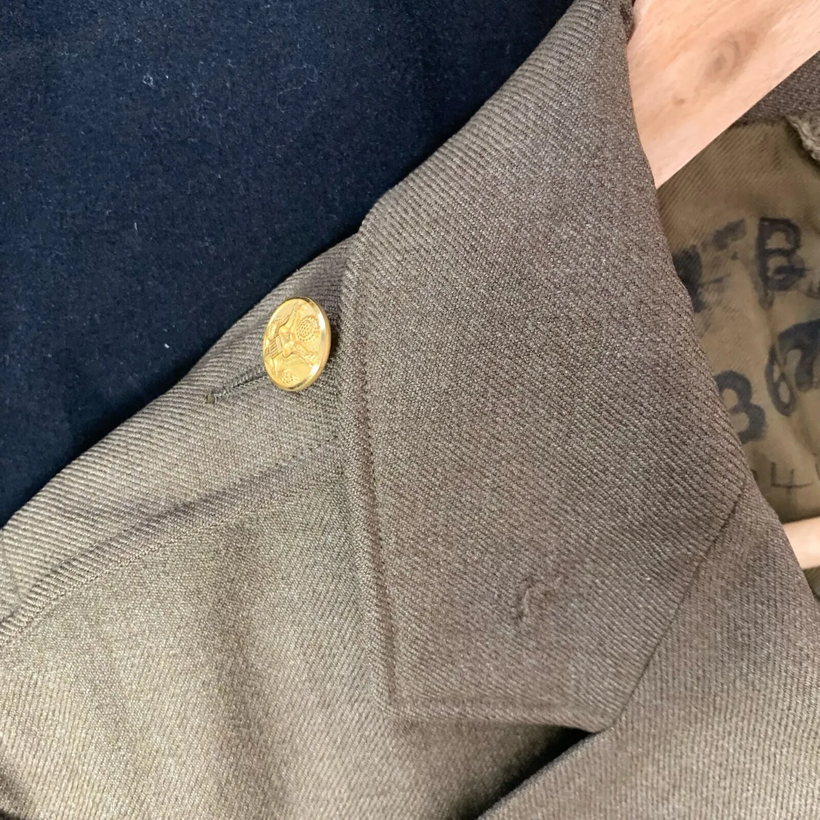 Original WW2 US Army Class A Dress Jacket 1940 - Private Ryan Prop - 38" Large