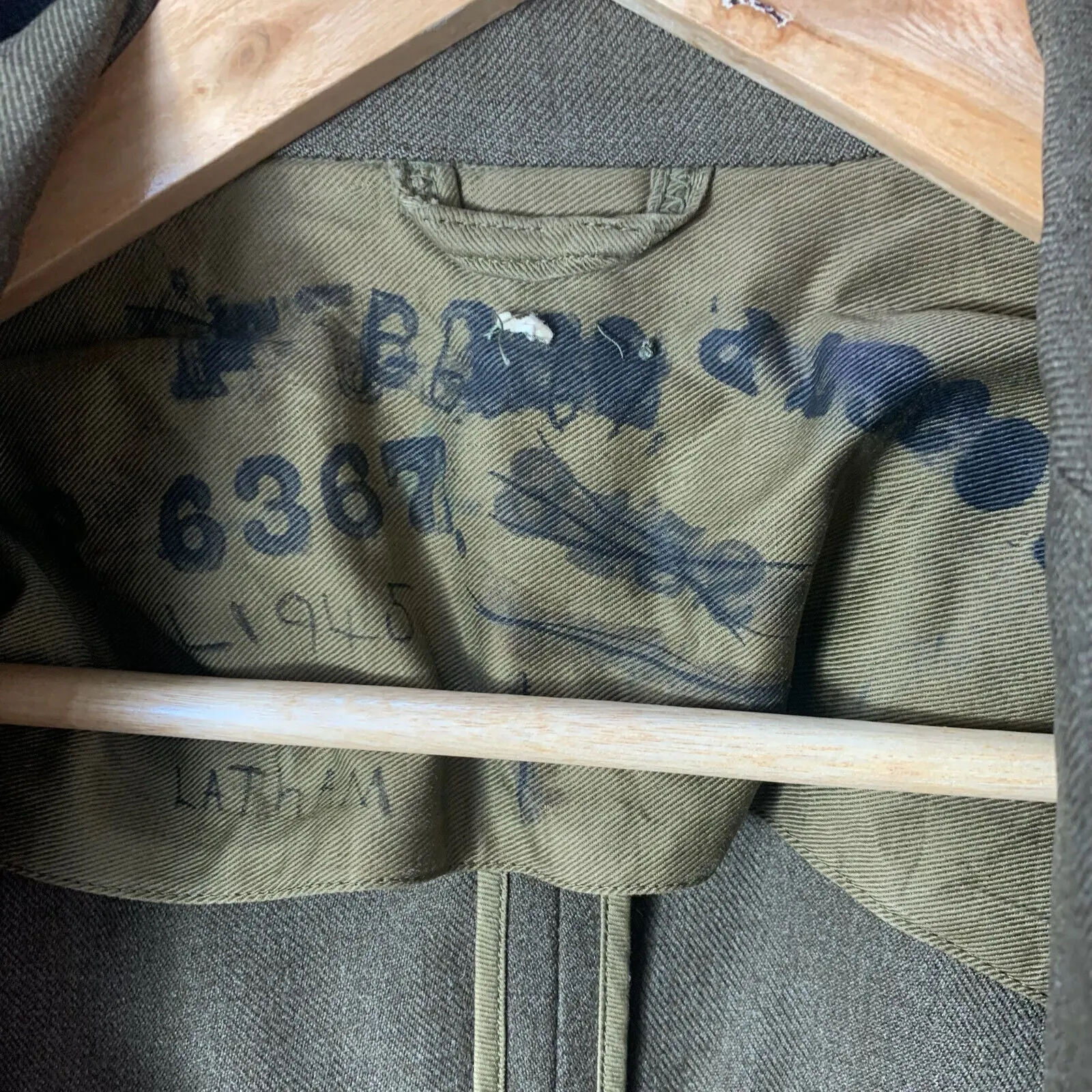 Original WW2 US Army Class A Dress Jacket 1940 - Private Ryan Prop - 38" Large