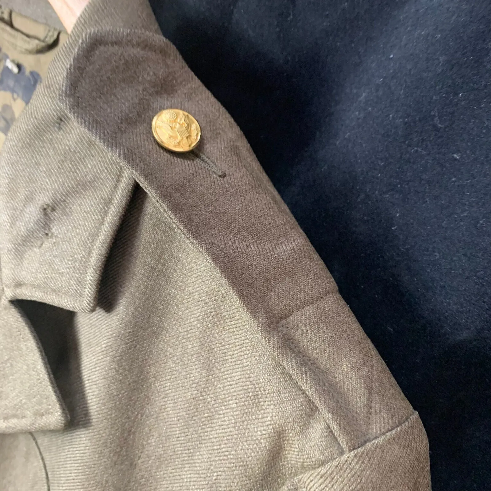 Original WW2 US Army Class A Dress Jacket 1940 - Private Ryan Prop - 38" Large