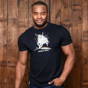 Paint Splosh Bull Crew Tee - Mamba