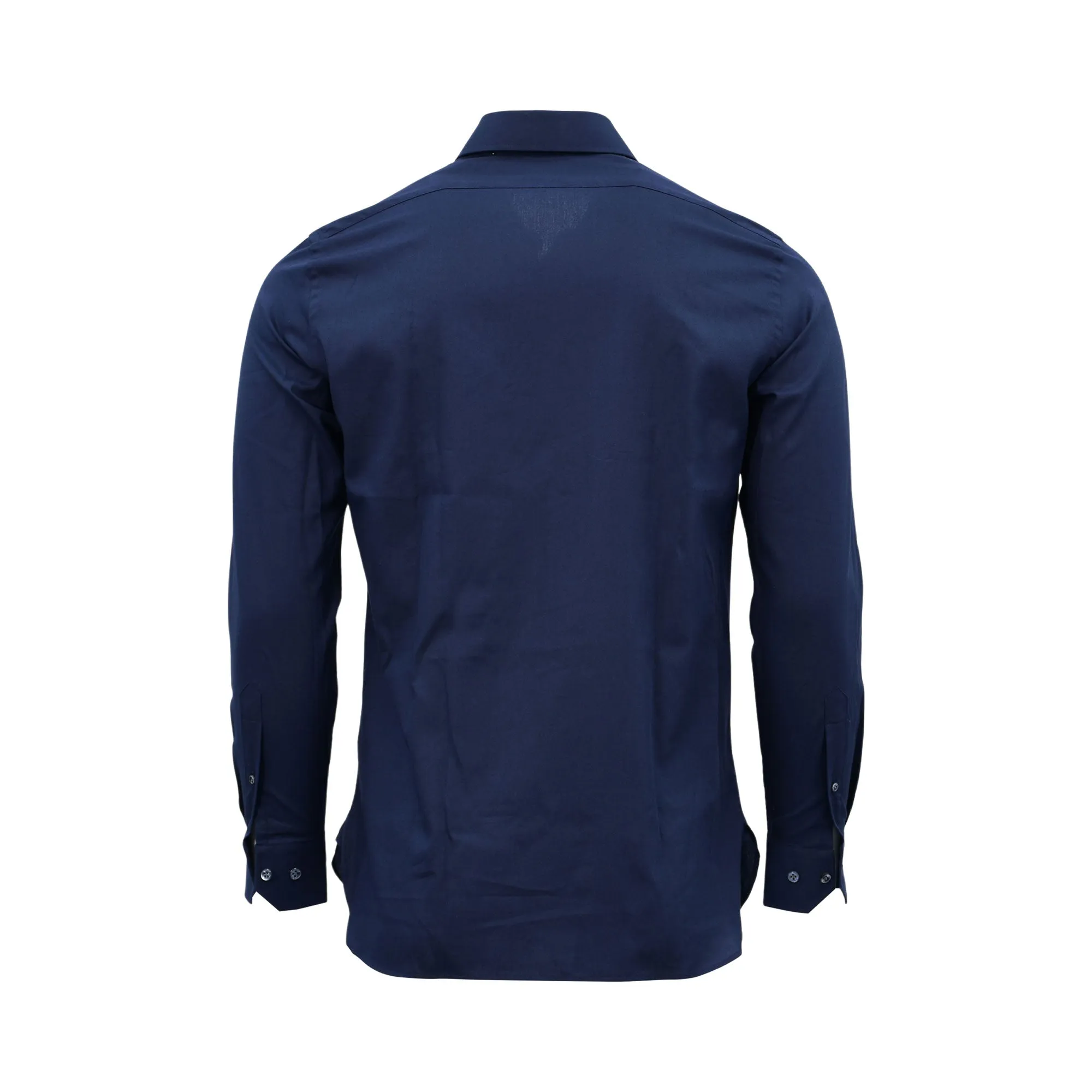 Pal Zileri Men's Navy Dress Shirt