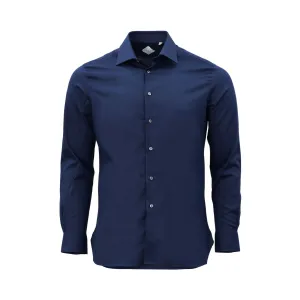 Pal Zileri Men's Navy Dress Shirt