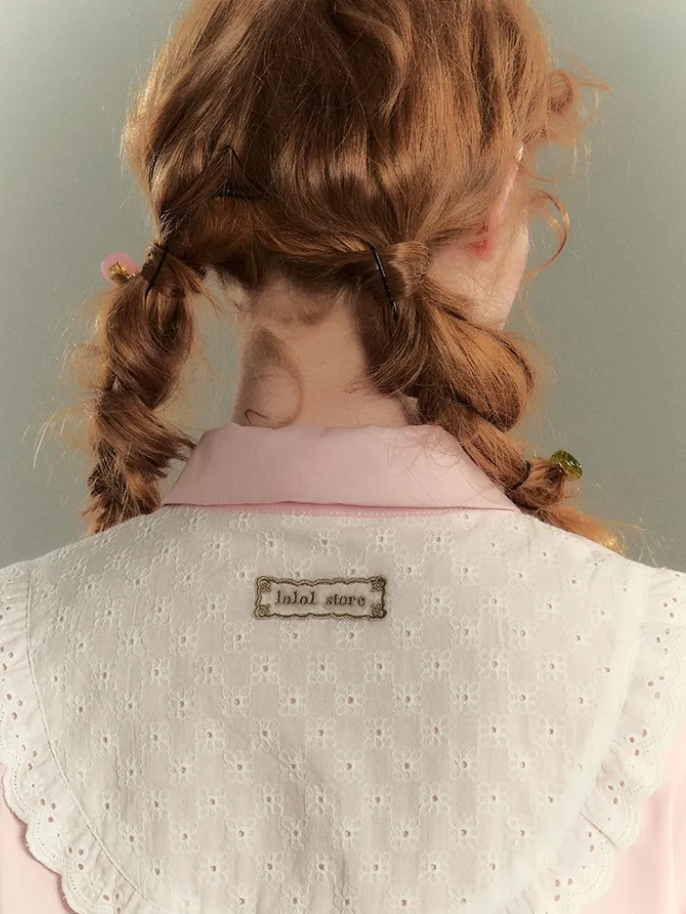 Pastel Garden Embroidered Blouse