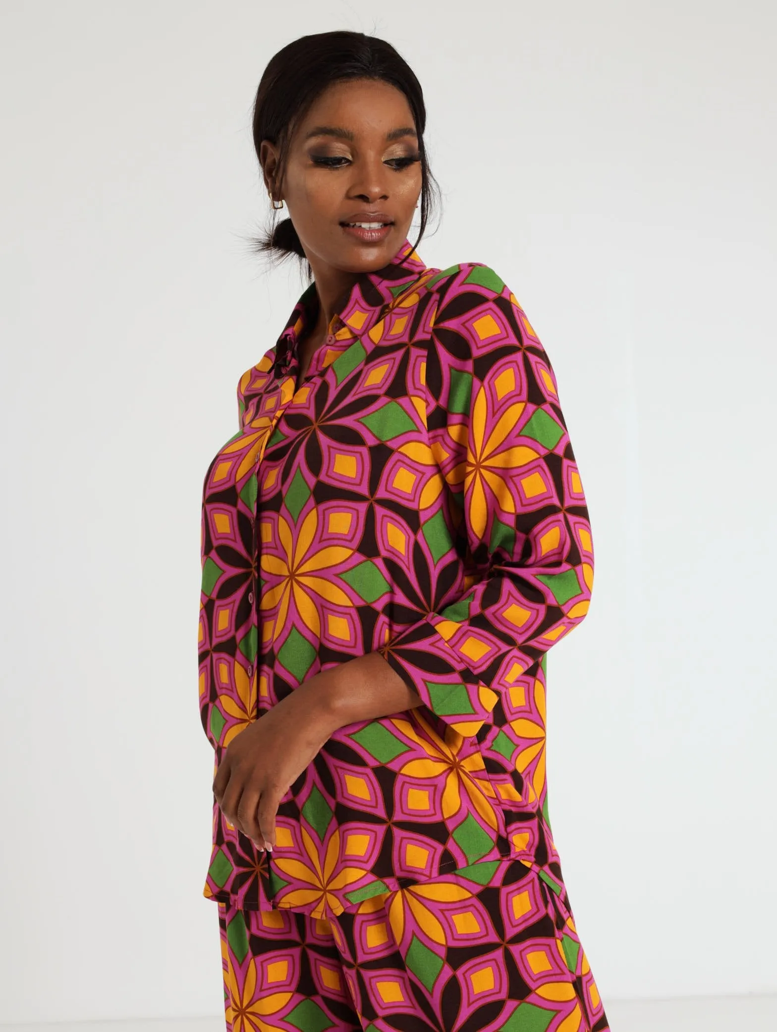 Patterned Easy Shirt