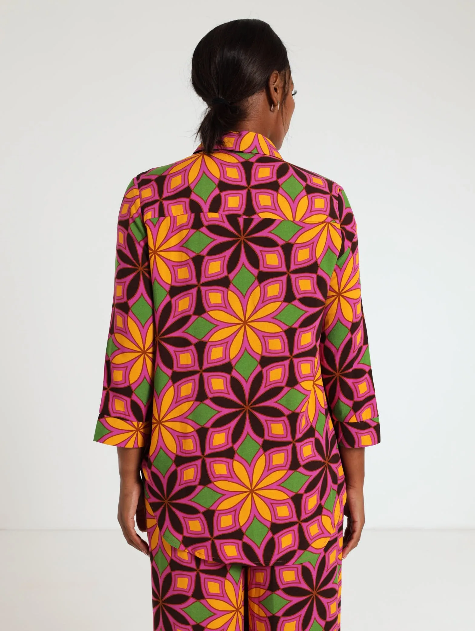 Patterned Easy Shirt
