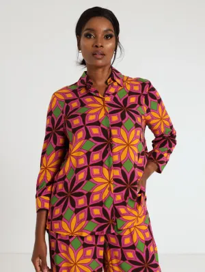Patterned Easy Shirt
