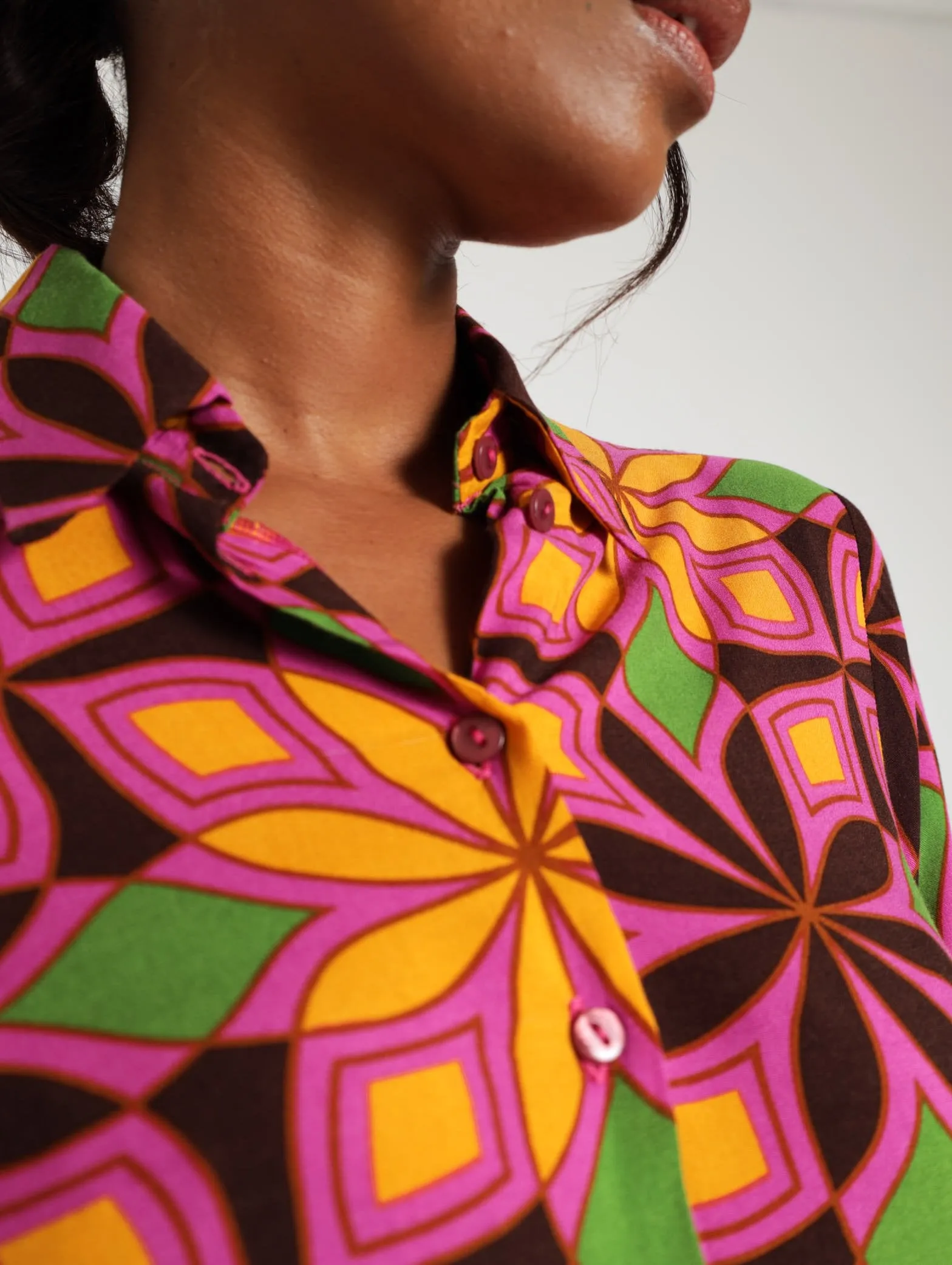 Patterned Easy Shirt