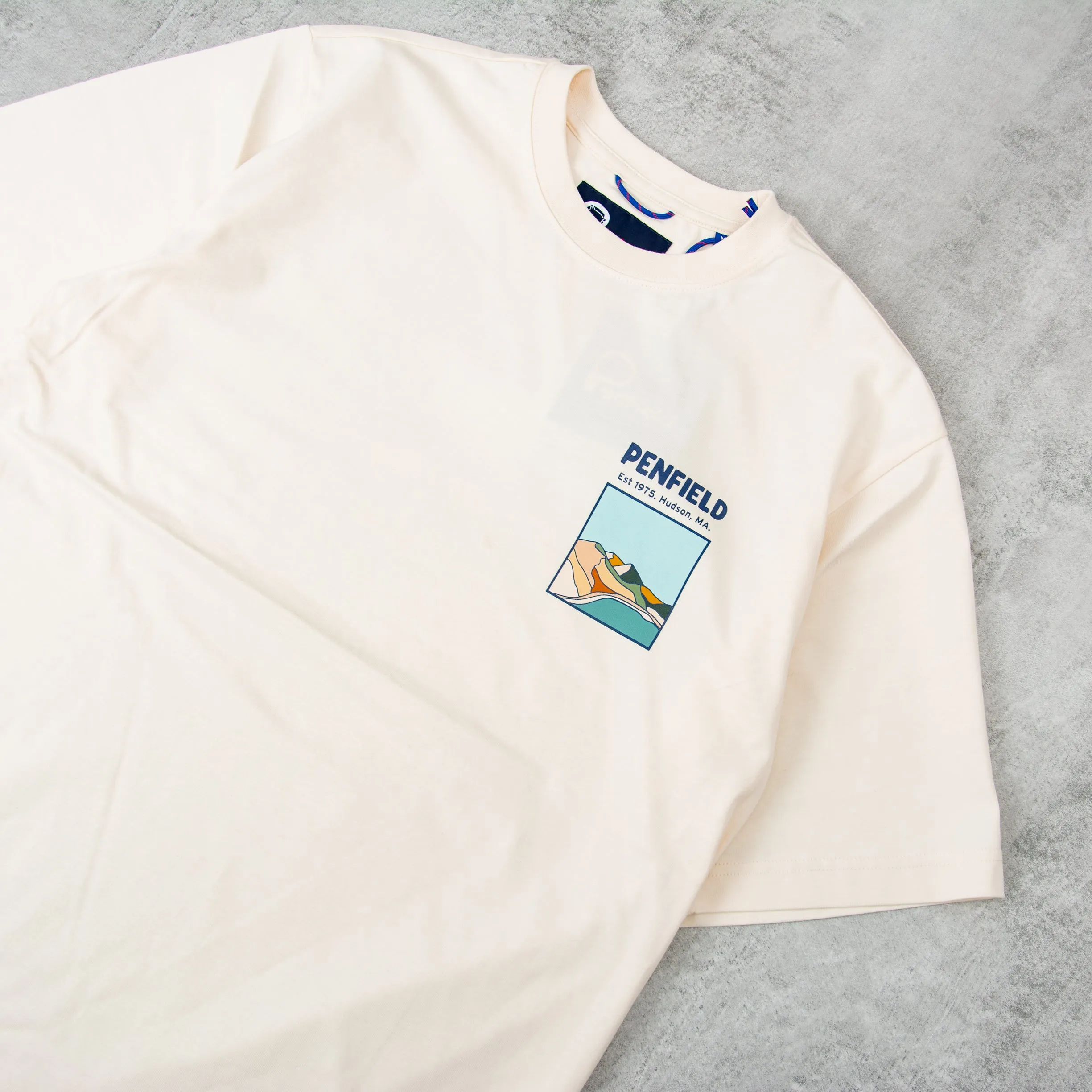 Penfield Landscape Tee - Vanilla Ice