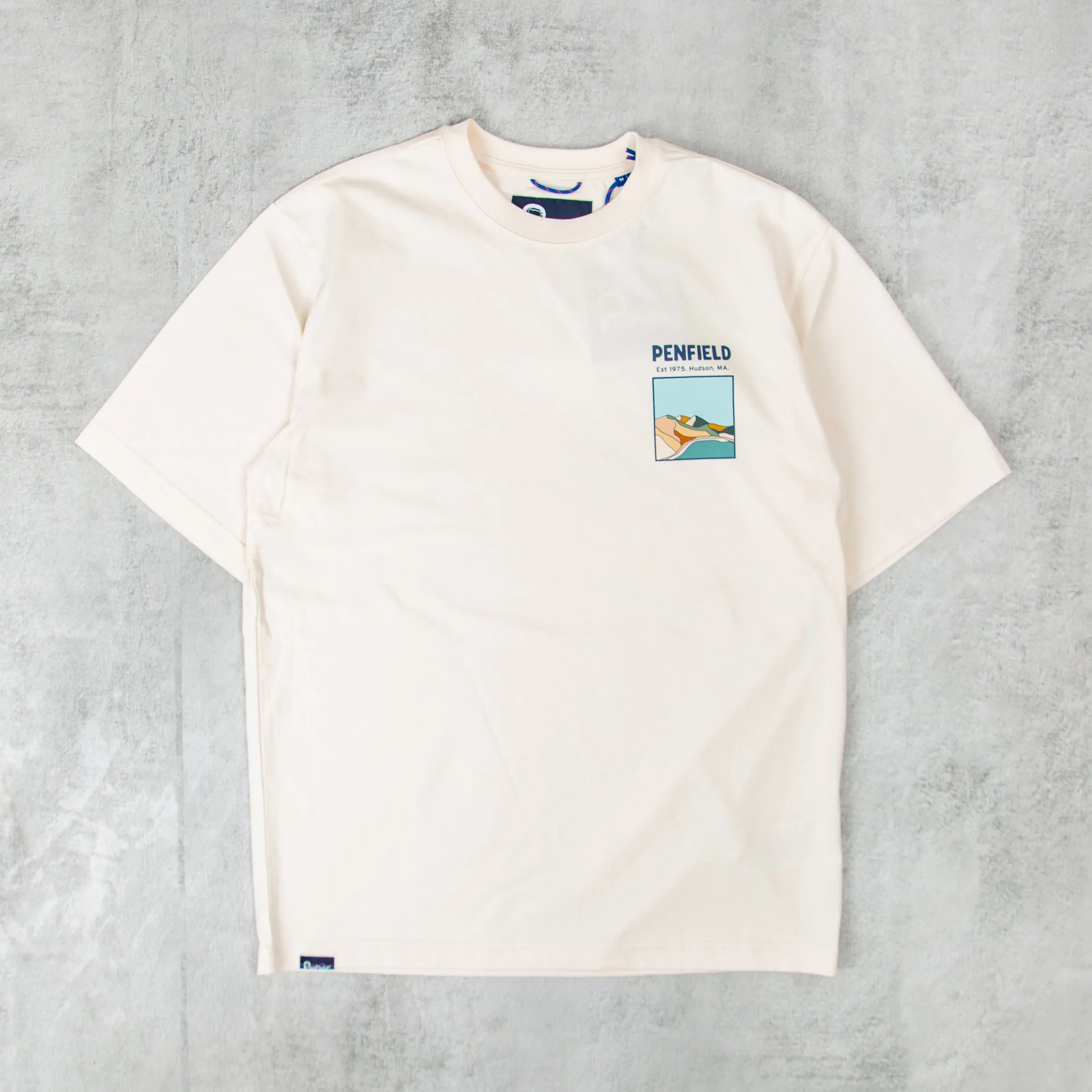 Penfield Landscape Tee - Vanilla Ice