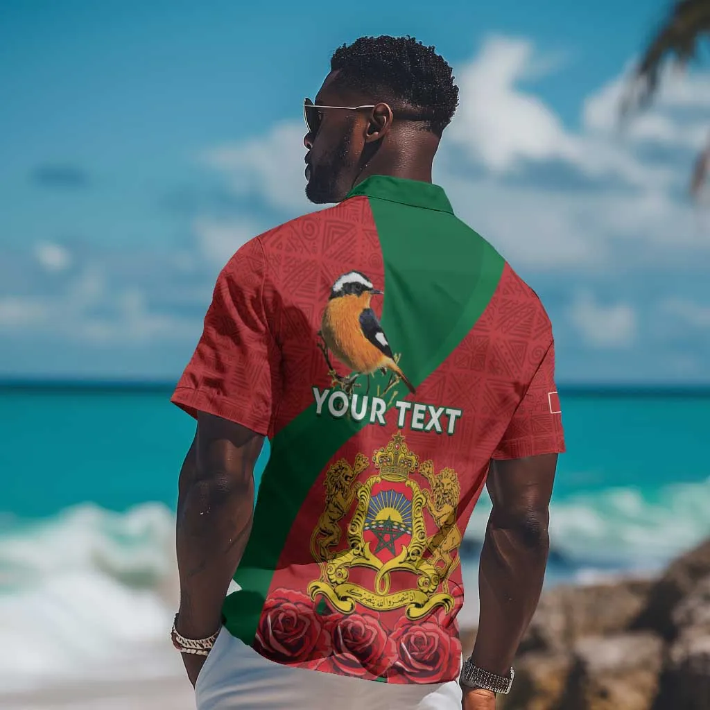 Personalised Afro Morocco Hawaiian Shirt Happy Proclamation Day - African Pattern LT15
