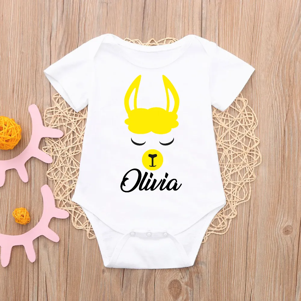 Personalised Llama Design T-shirt