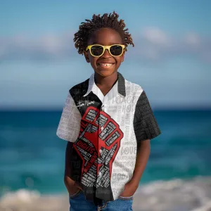 Personalized Civil Rights Movement Justice Fist Kid Hawaiian Shirt DT02