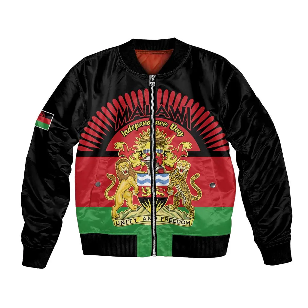 Personalized Happy Malawi Independence Day Bomber Jacket LT15